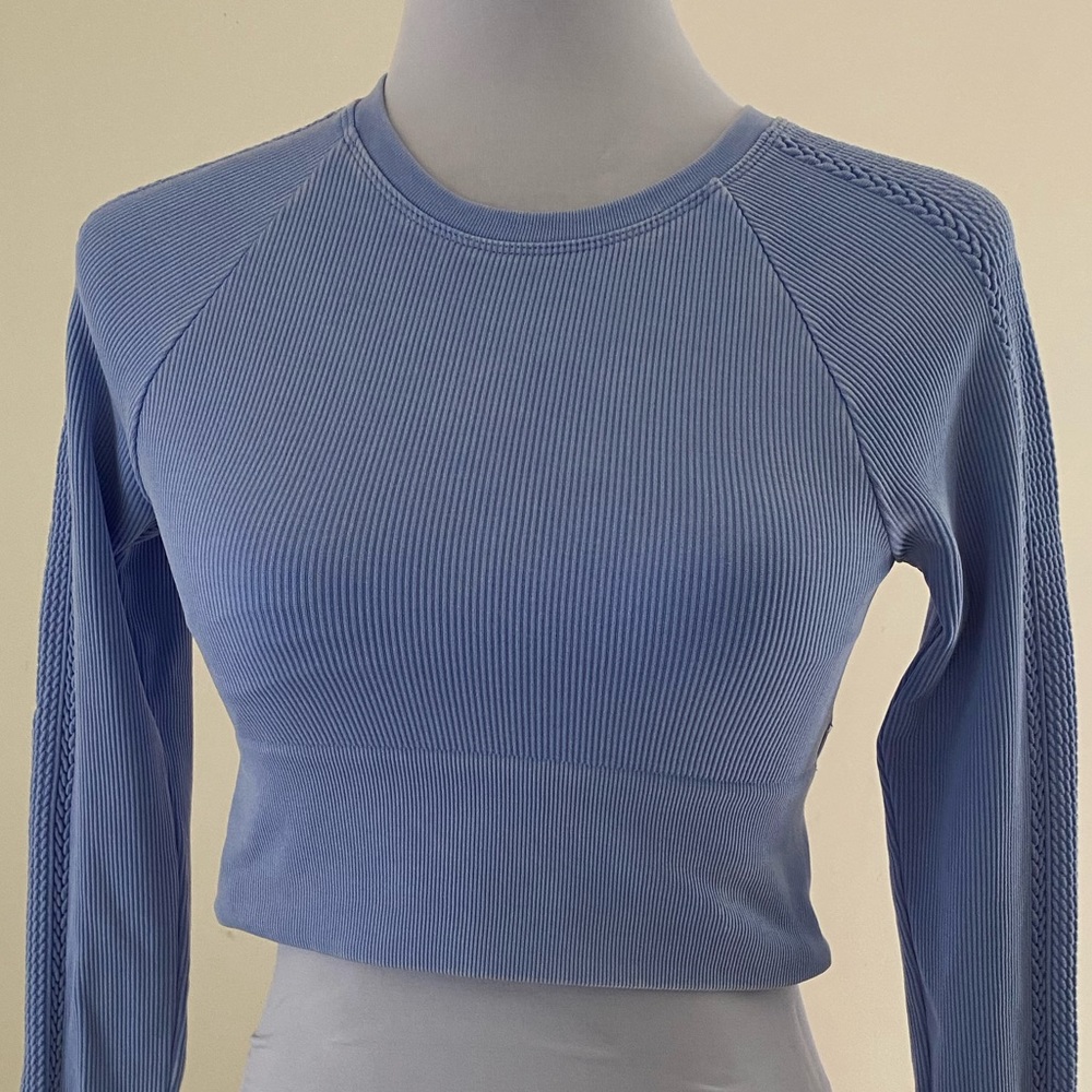 OFFLINE by Aerie Crop Top Long Sleeve
